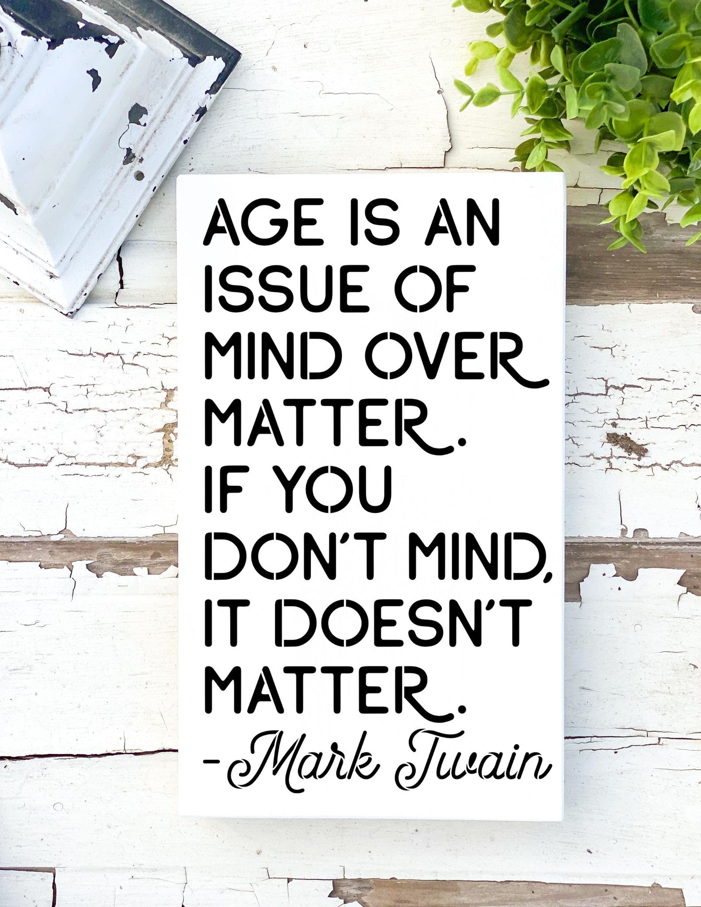 Age is an Issue, Quote