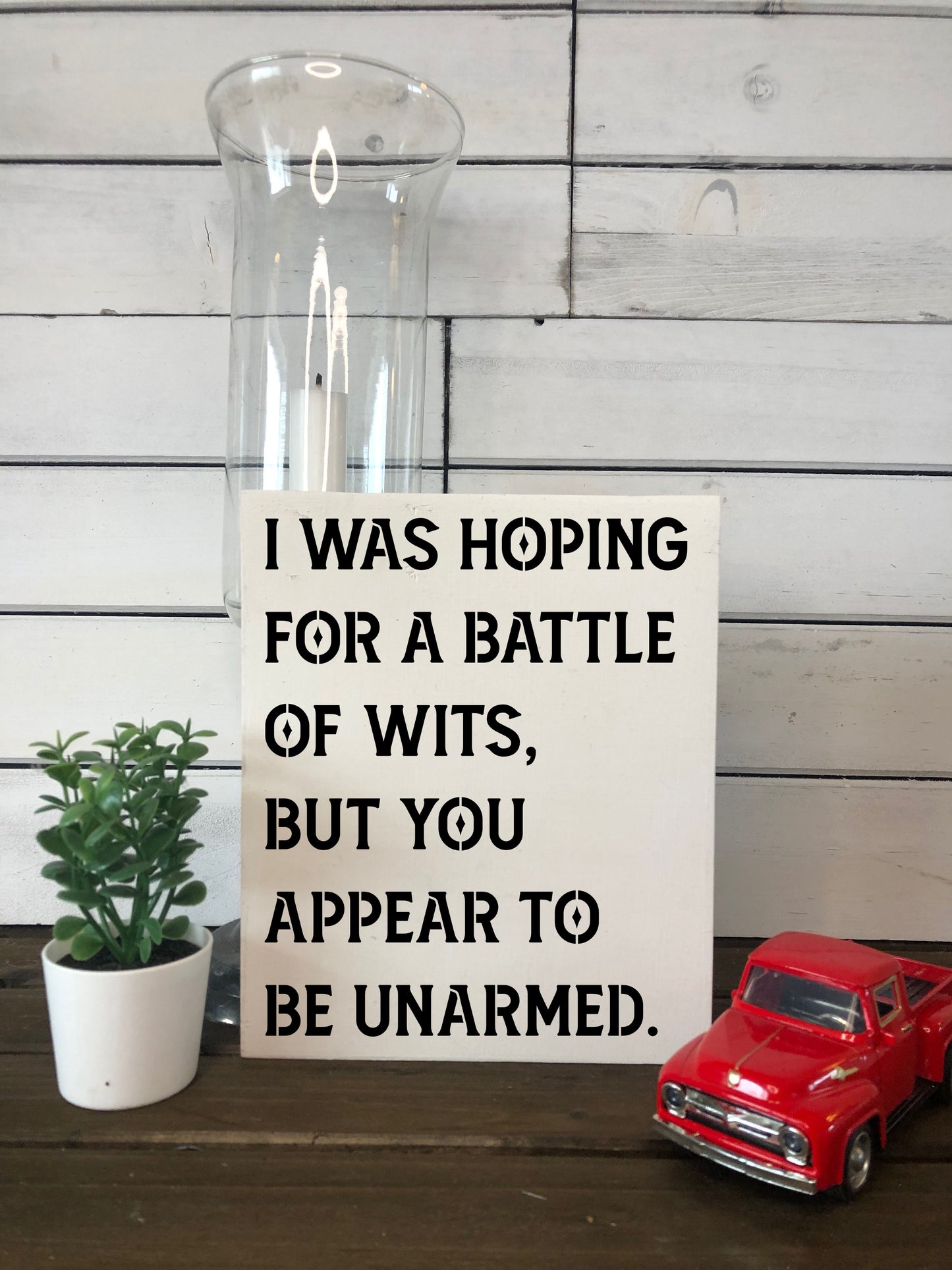 I was hoping for a Battle of Wits