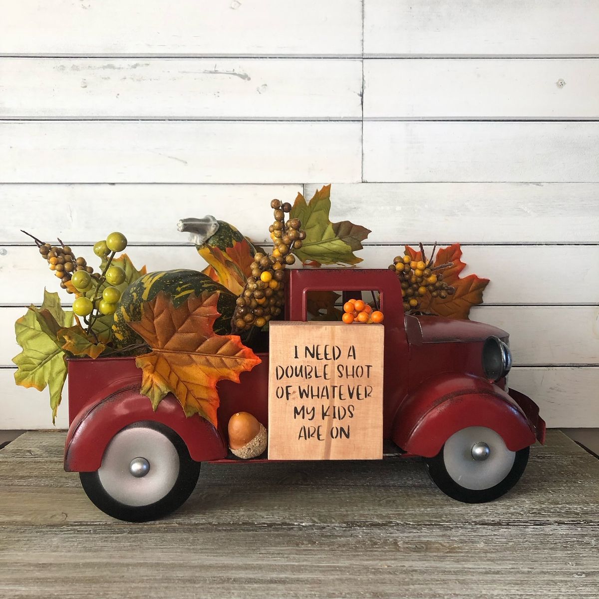 I need a double shot