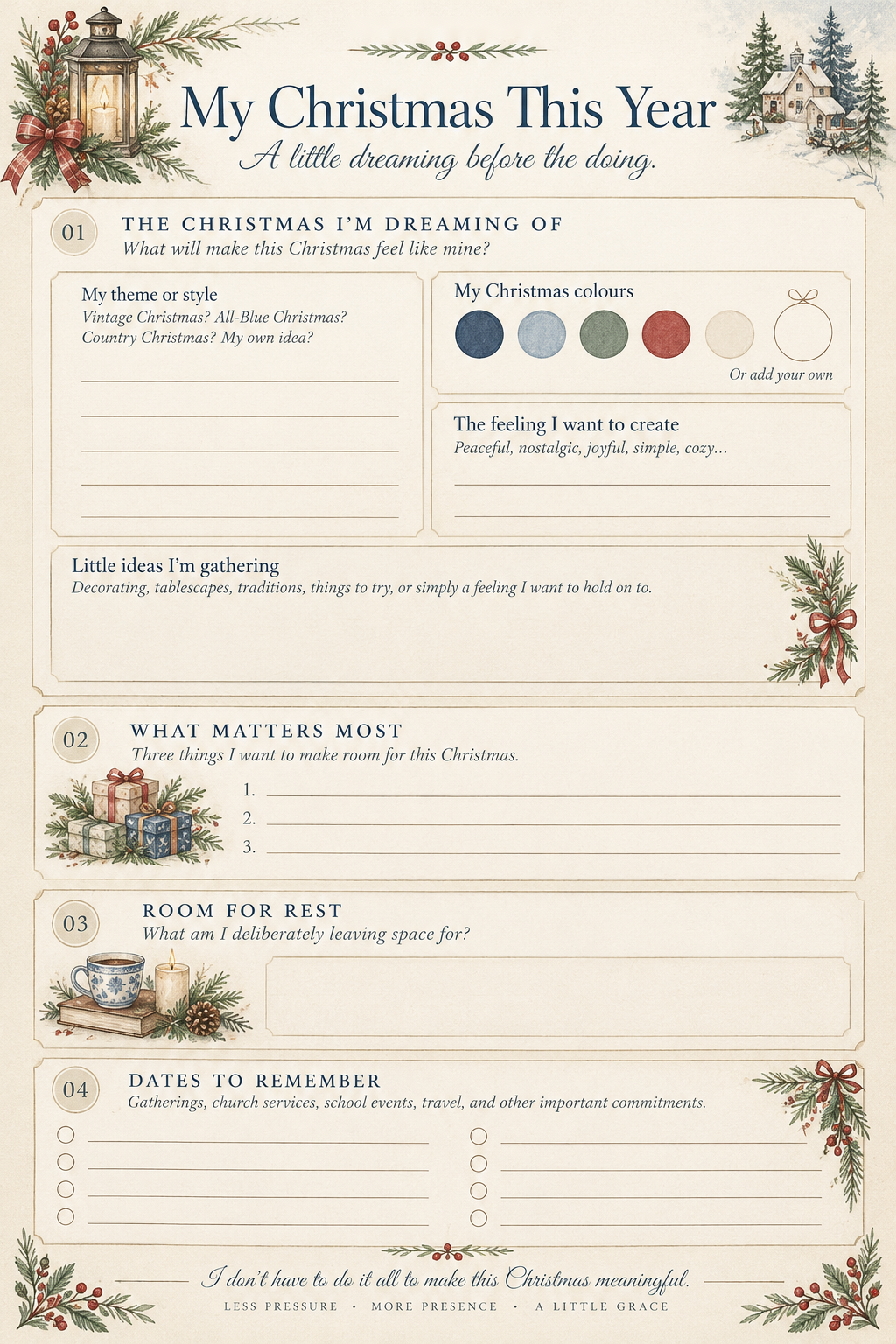 My Christmas Planner — The Complete Edition