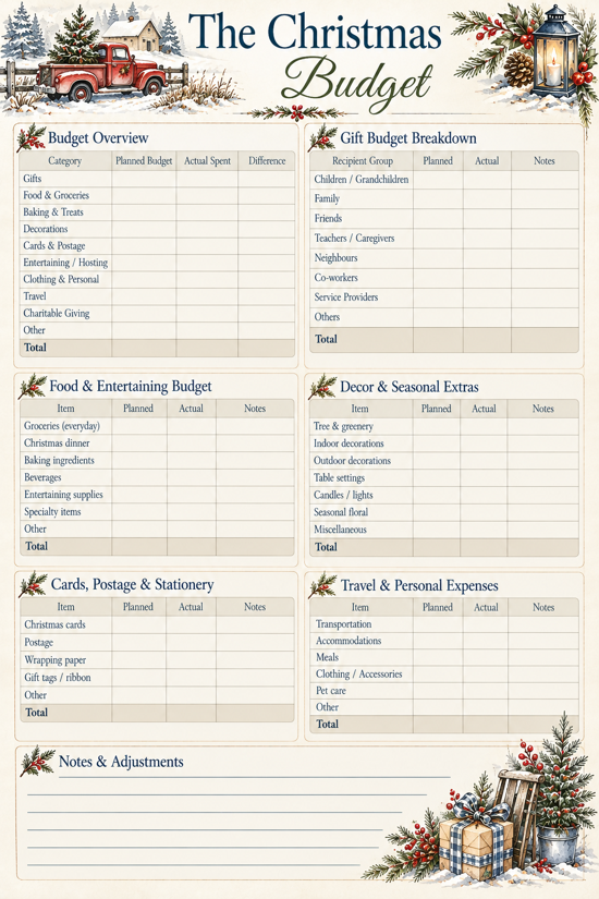 My Christmas Planner — The Complete Edition